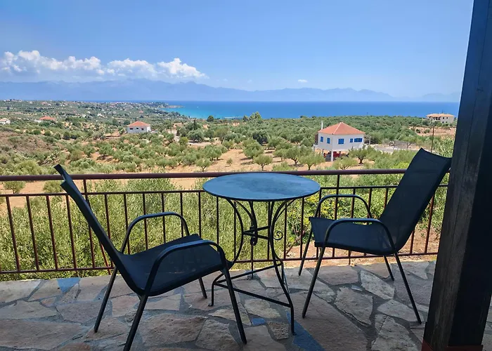 펜션 Spiti Koukouvagias Livadhákia